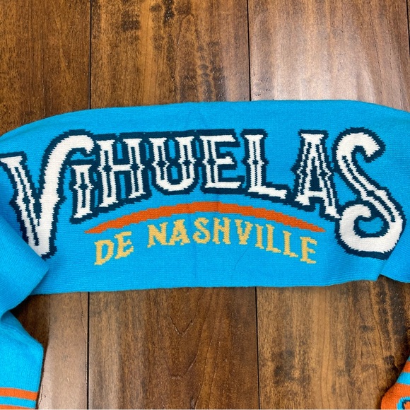 VIHUELAS DE NASHVILLE Scarf Sounds Minor League Baseball Copa Diversion Promo - Picture 4 of 5